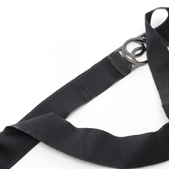 CHANEL Black Logo Necklace - Picture 6 of 6